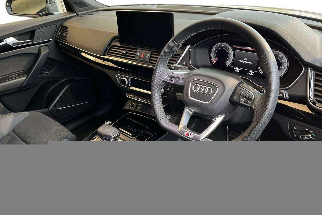 Audi Q5 45 Tfsi Quattro Black Edition S Tronic 2024 DF74CWT White #6