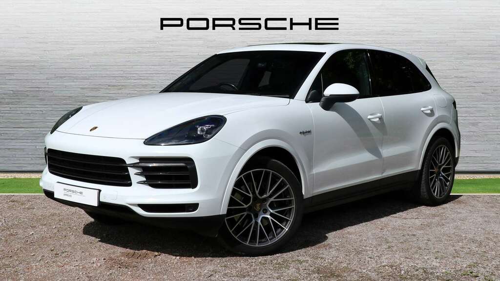 Porsche Cayenne V6 E-hybrid 2021 White #2
