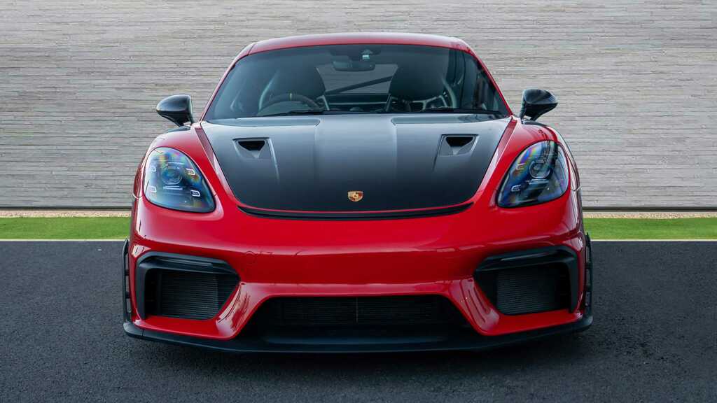 Porsche 718 Cayman Cayman Gt4 Rs S-a 2022 Red #4