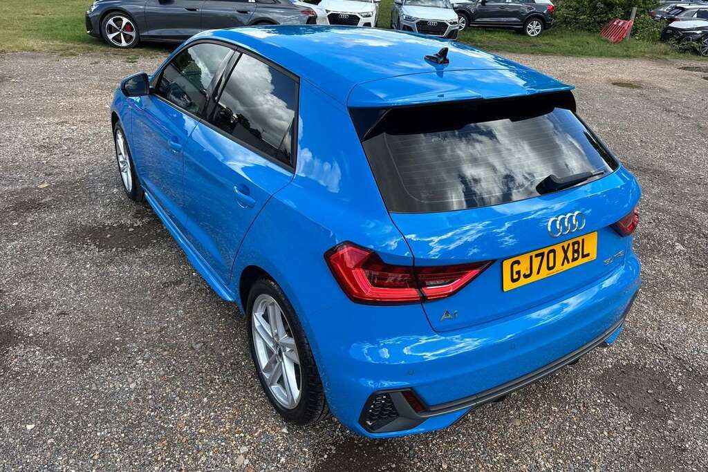 Audi A1 Sportback Tfsi S Line Blue #39