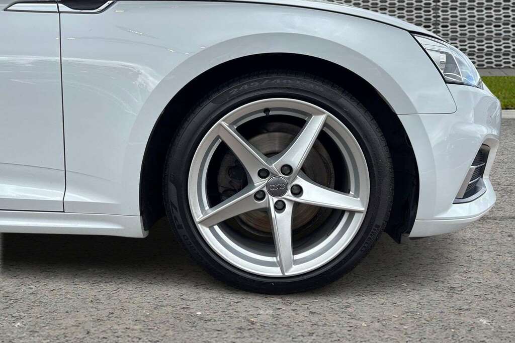 Audi A5 40 Tfsi Sport S Tronic 2019 White #4