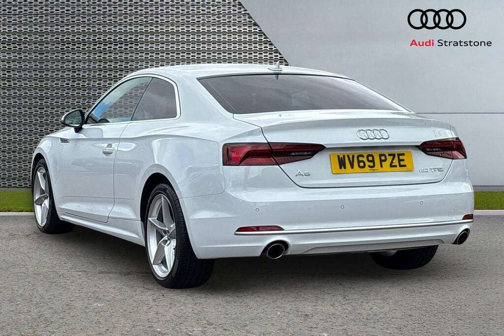 Audi A5 40 Tfsi Sport S Tronic 2019 White #3