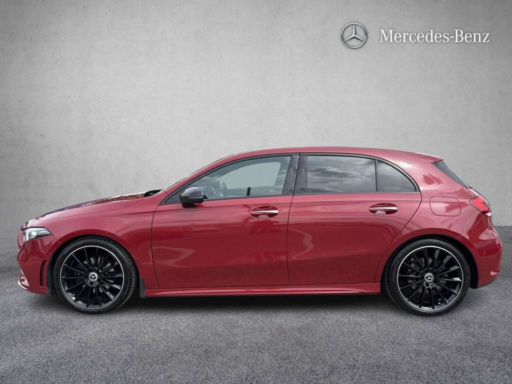 Mercedes-Benz A Class A200 Amg Line Premium Plus Night Edition ET72VLG Red #2