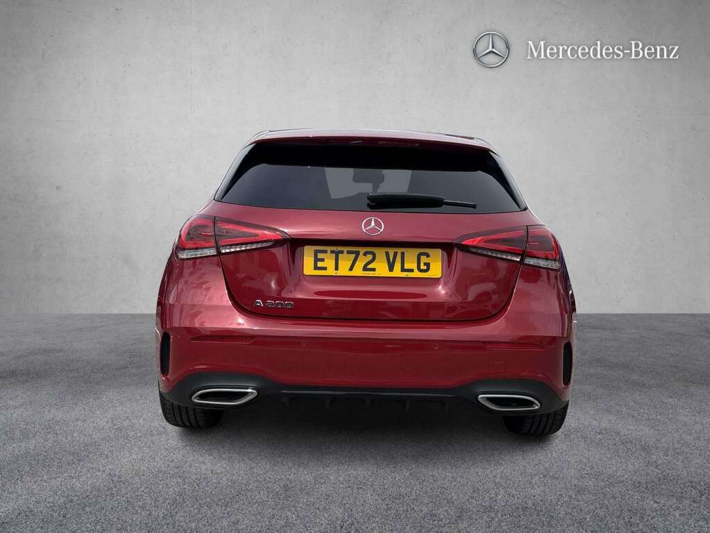 Mercedes-Benz A Class A200 Amg Line Premium Plus Night Edition ET72VLG Red #4