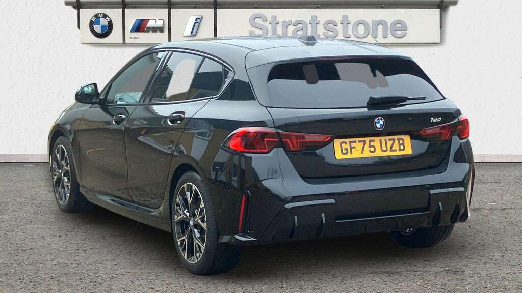 BMW 1 Series 120 M Sport Step 2025 GF75UZB Black #2