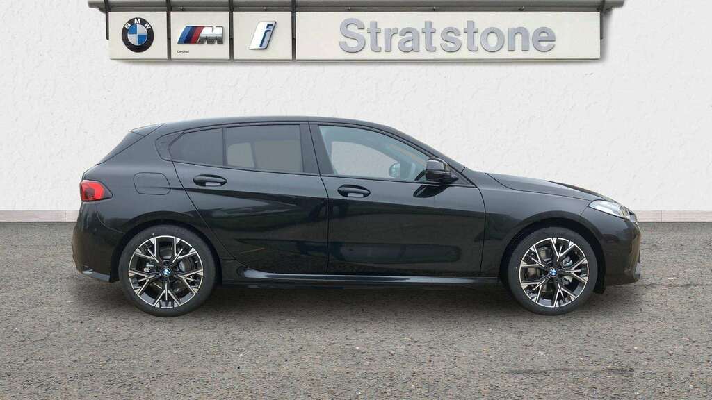BMW 1 Series 120 M Sport Step 2025 GF75UZB Black #3