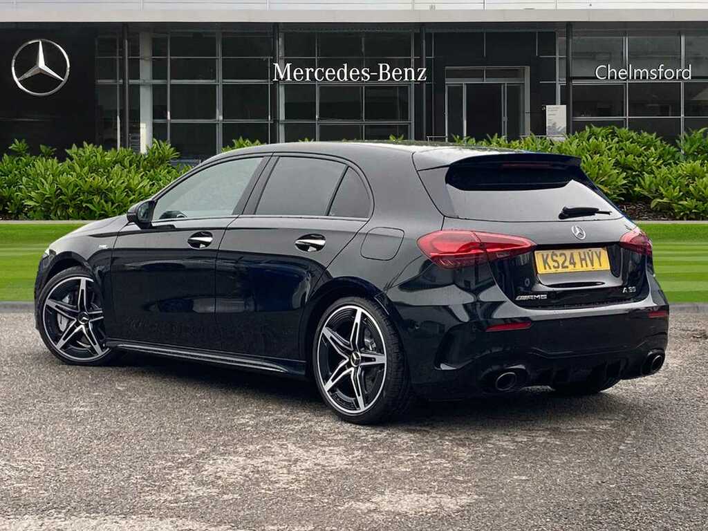 Mercedes-Benz A Class A200d Amg Line Premium Plus Black #3
