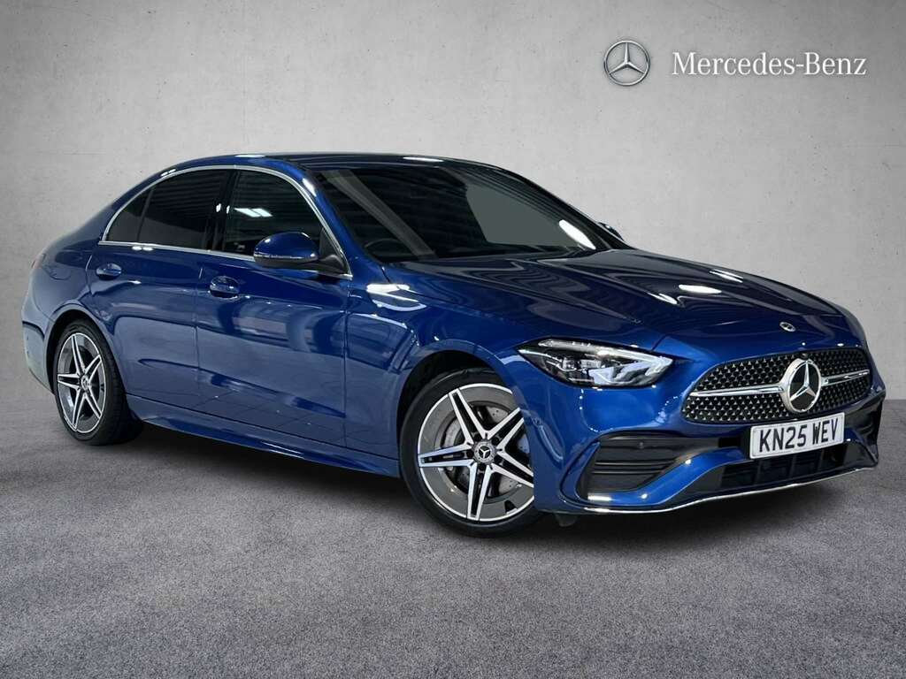 Mercedes-Benz C Class C200 Amg Line 9G-tronic 2025 Blue
