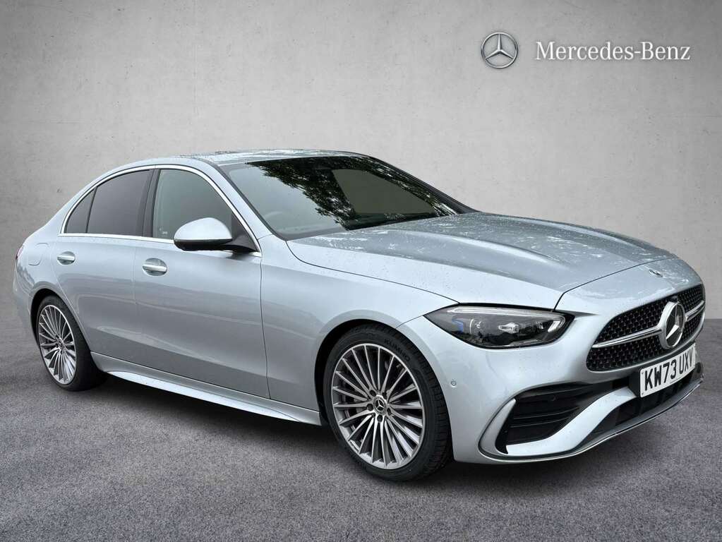 Mercedes-Benz C Class C300d Amg Line Premium 9G-tronic 2023 Silver
