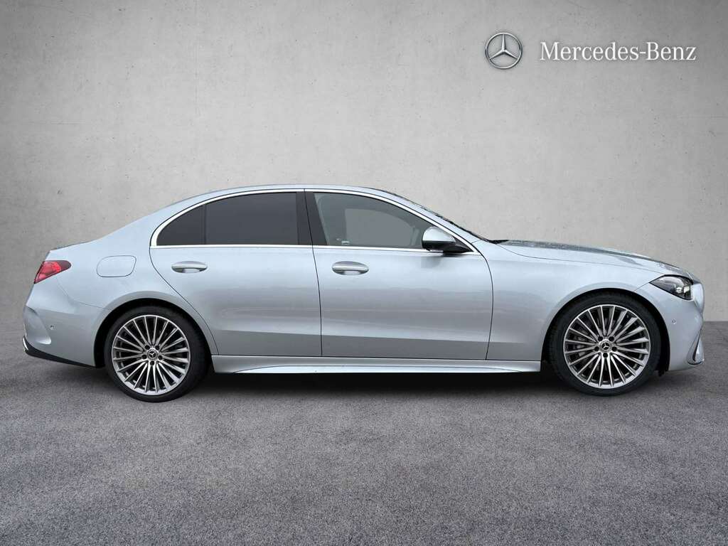 Mercedes-Benz C Class C300d Amg Line Premium 9G-tronic 2023 Silver #3