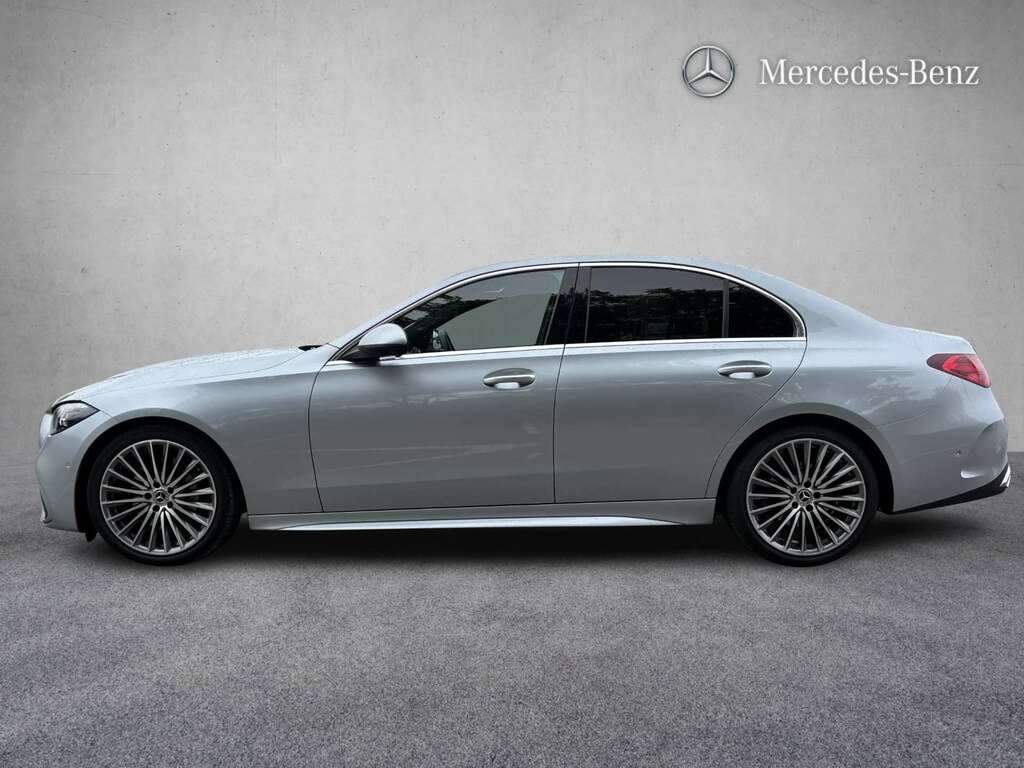 Mercedes-Benz C Class C300d Amg Line Premium 9G-tronic 2023 Silver #2