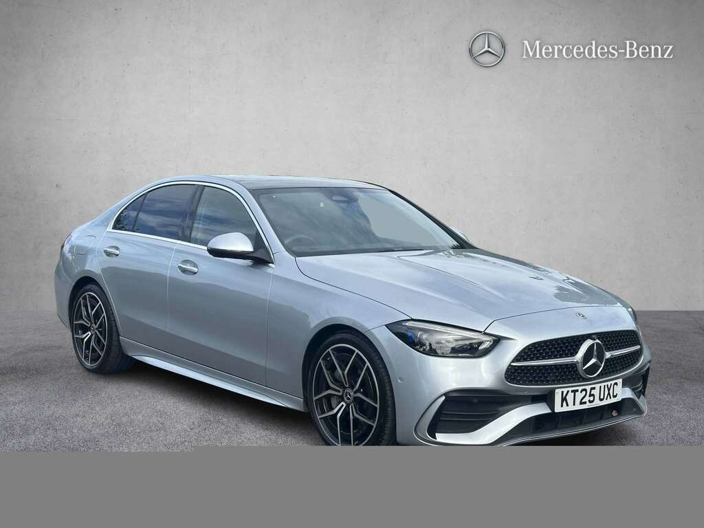 Mercedes-Benz C Class C200 Amg Line Premium Plus 9G-tronic 2025 Silver