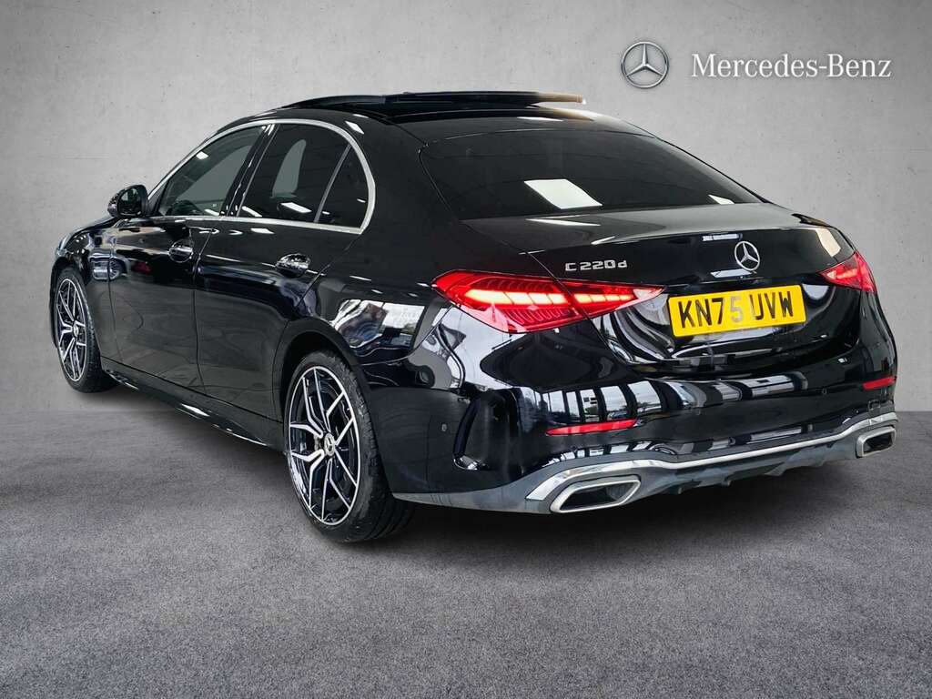 Mercedes-Benz C Class C220d Amg Line Premium Pan Roof 9G-tronic 20 KN75UVW Black #4