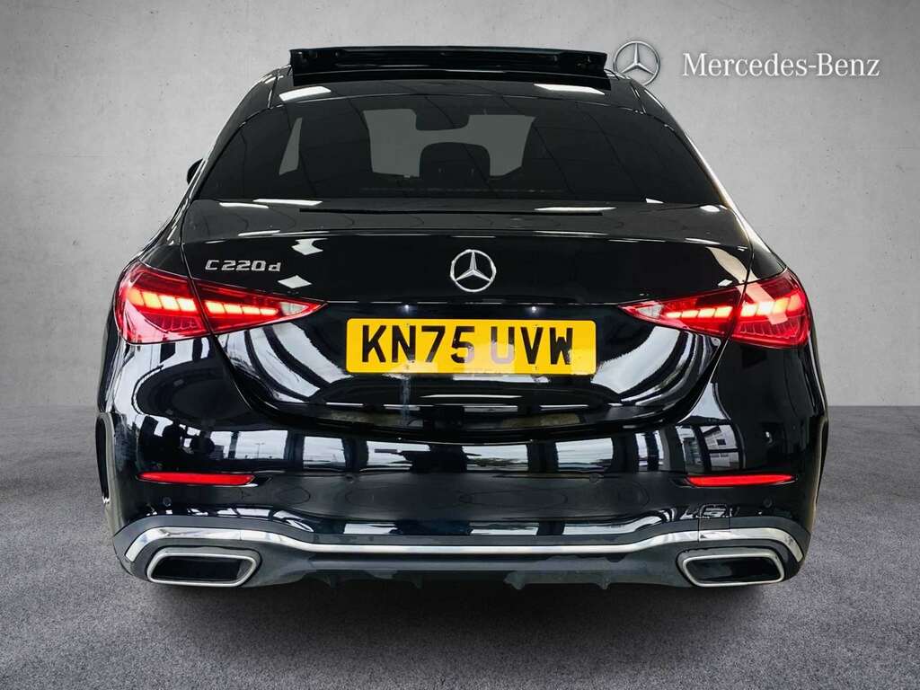 Mercedes-Benz C Class C220d Amg Line Premium Pan Roof 9G-tronic 20 KN75UVW Black #3