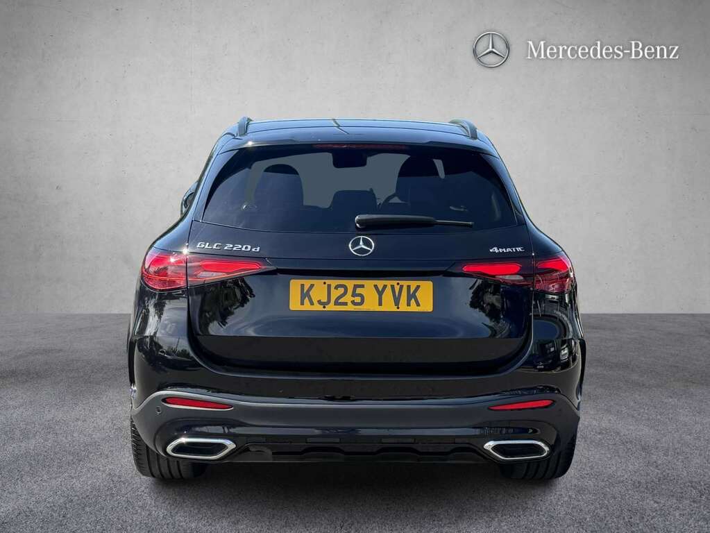 Mercedes-Benz GLC Class 220D 4Matic Amg Line Premium 9G-tronic 2025 KJ25YVK Black #6