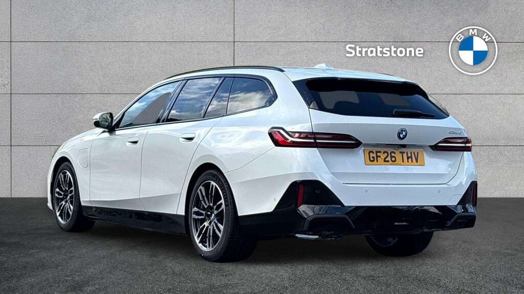 BMW 5 Series 530E M Sport 2026 White