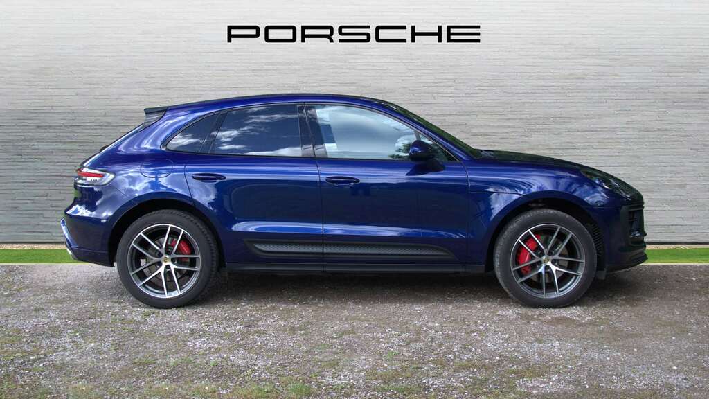 Porsche Macan S 2023 2022 Blue #4