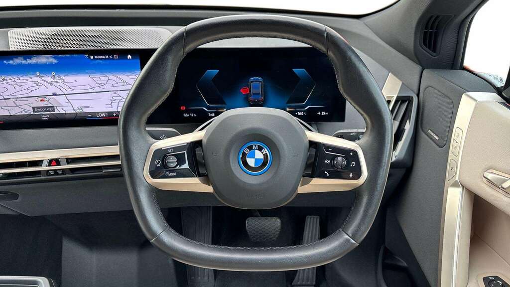 BMW iX Ix Xdrive40 M Sport Blue #5