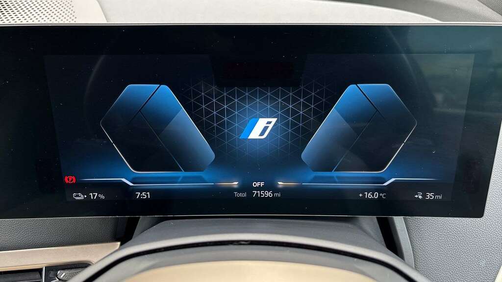 BMW iX Ix Xdrive40 M Sport Blue #8