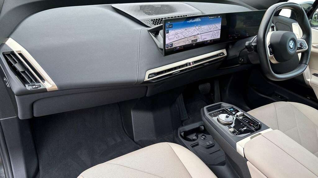 BMW iX Ix Xdrive40 M Sport Blue #6