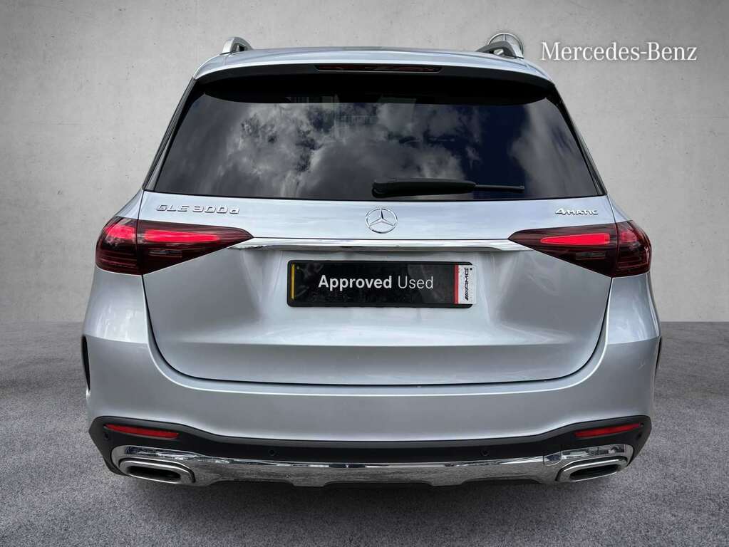 Mercedes-Benz GLE Class 300D 4Matic Amg Line Prem 9G-tronic 7 St 202 Silver #5