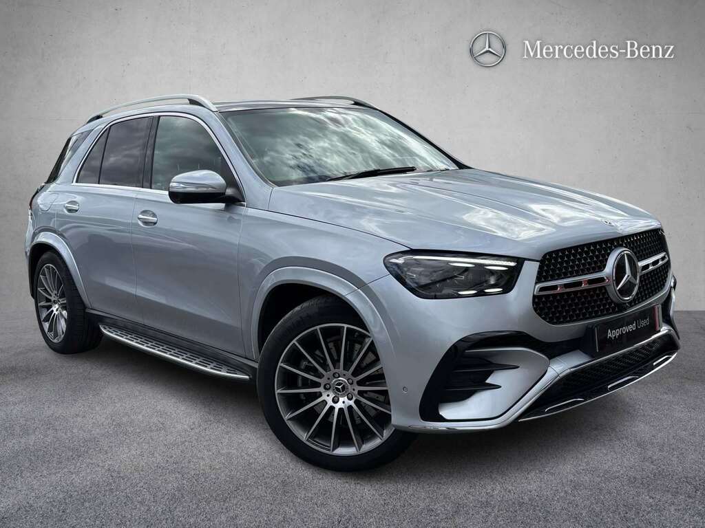 Mercedes-Benz GLE Class 300D 4Matic Amg Line Prem 9G-tronic 7 St 202 Silver