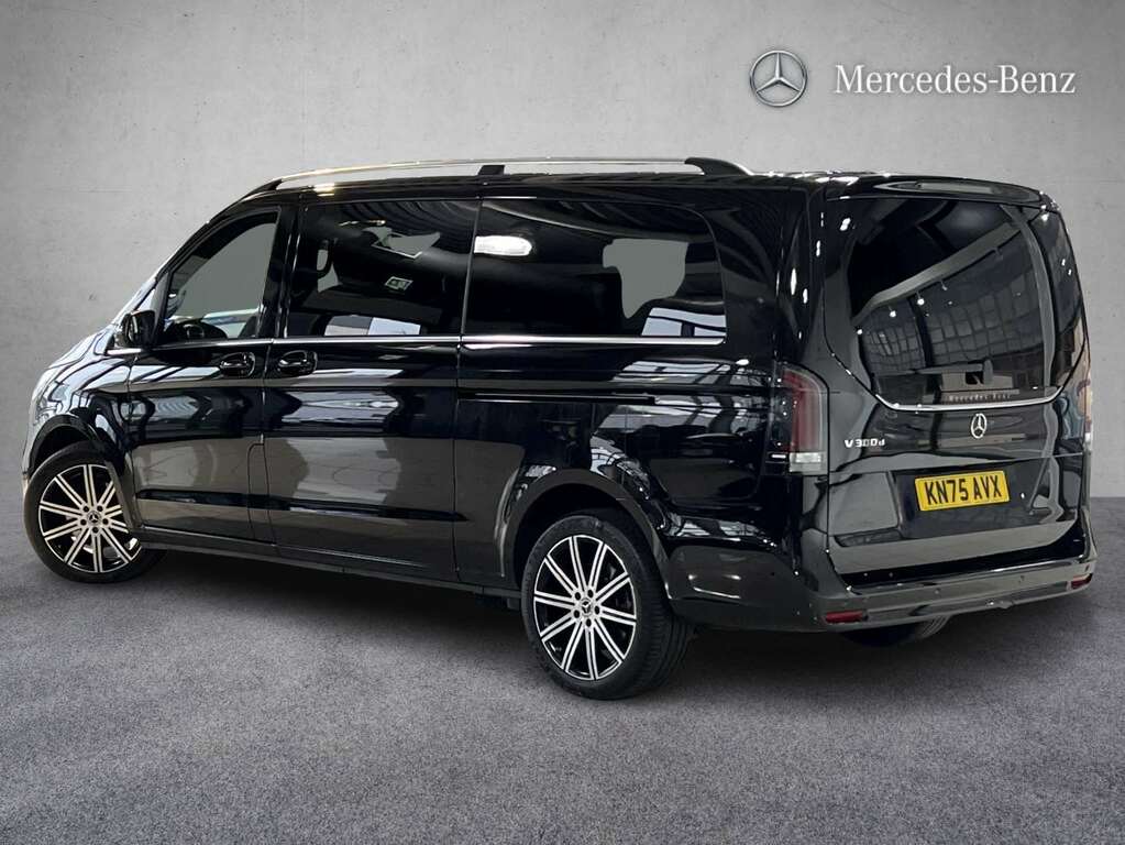 Mercedes-Benz V Class V300 D Premium 9G-tronic Extra Long 2025 KN75AVX Black #2