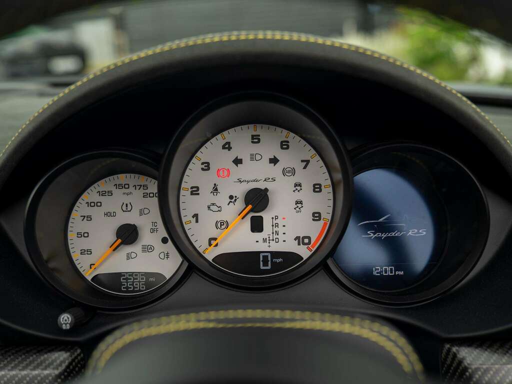 Porsche 718 Spyder Rs Grey #20