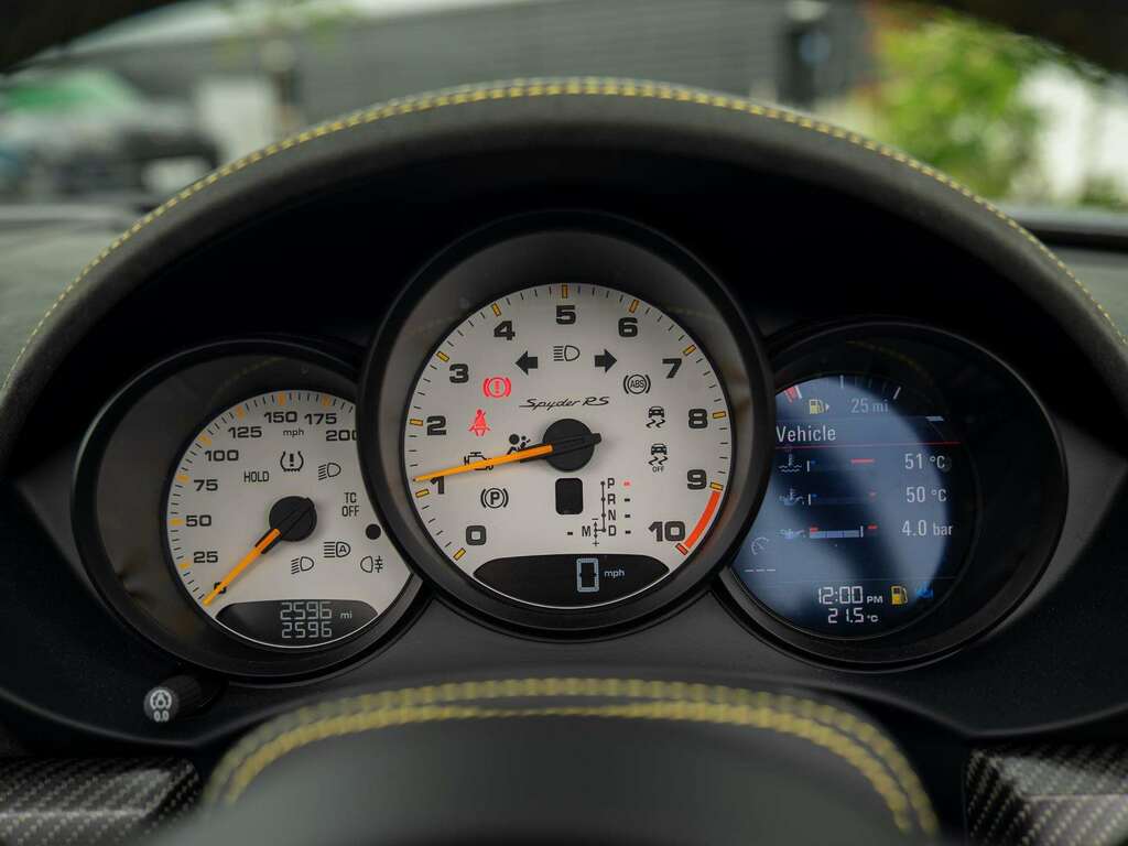Porsche 718 Spyder Rs Grey #19