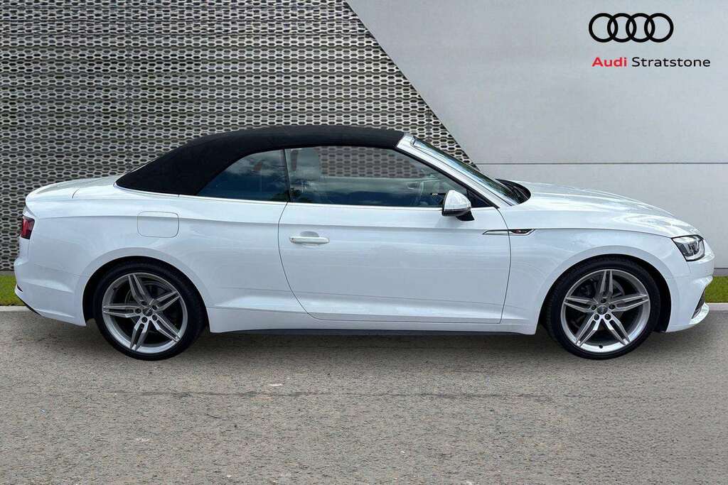 Audi A5 40 Tfsi S Line S Tronic 2019 White #4