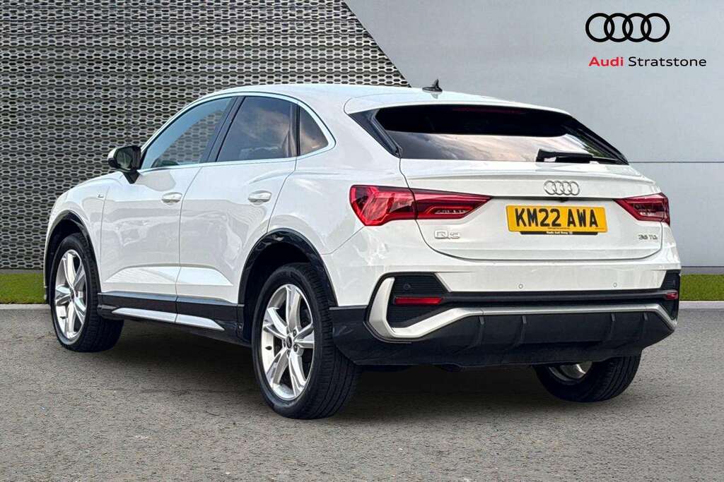 Audi Q3 35 Tdi S Line S Tronic 2022 White #3