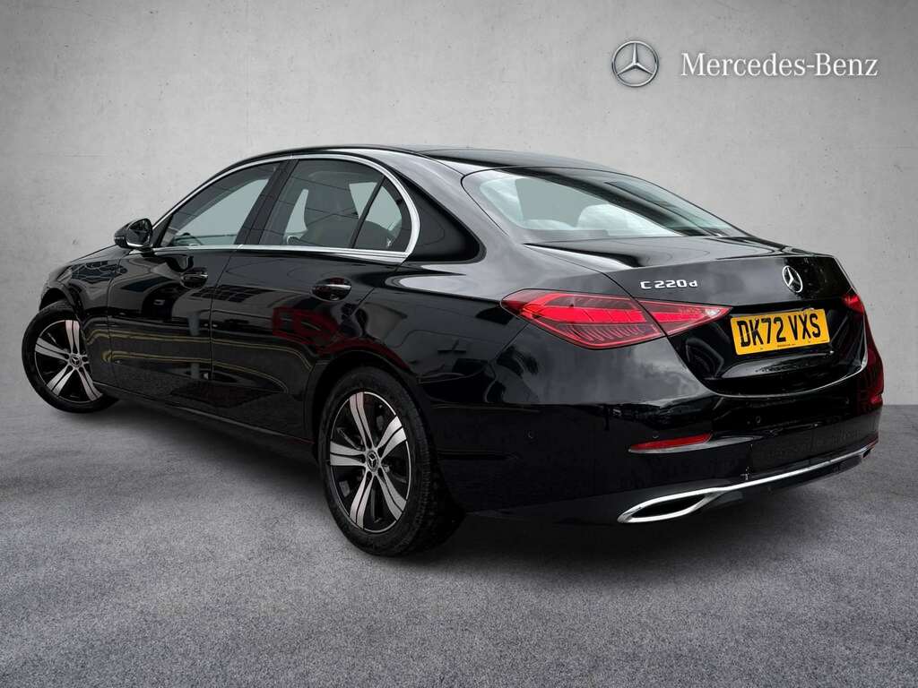 Mercedes-Benz C Class C220d Sport 9G-tronic 2022 Black #2