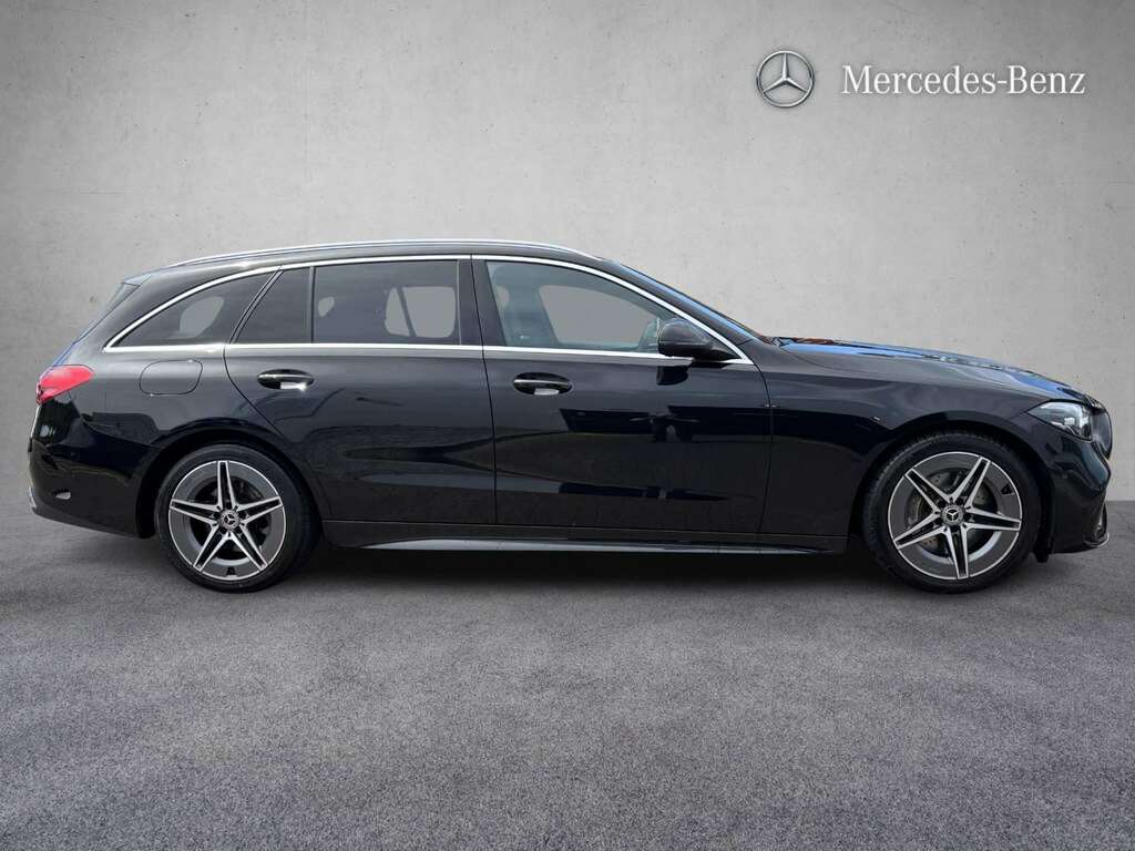 Mercedes-Benz C Class C300d Amg Line 9G-tronic 2022 GN72VLK Black #4