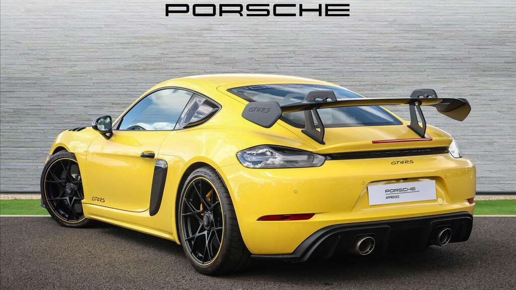 Porsche 718 Cayman Cayman Gt4 Rs S-a 2024 Yellow #4