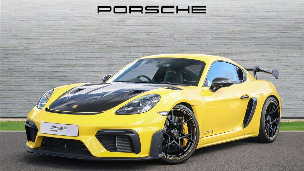 Porsche 718 Cayman Cayman Gt4 Rs S-a 2024 Yellow #2