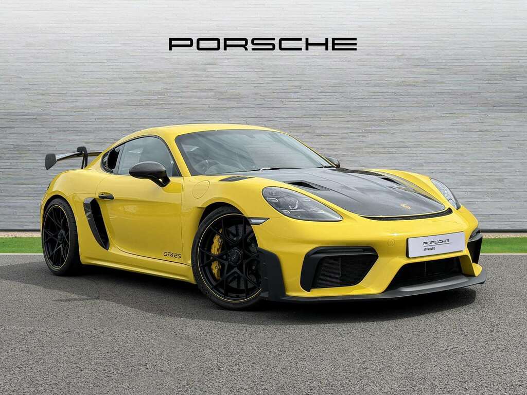 Porsche 718 Cayman Cayman Gt4 Rs S-a 2024 Yellow