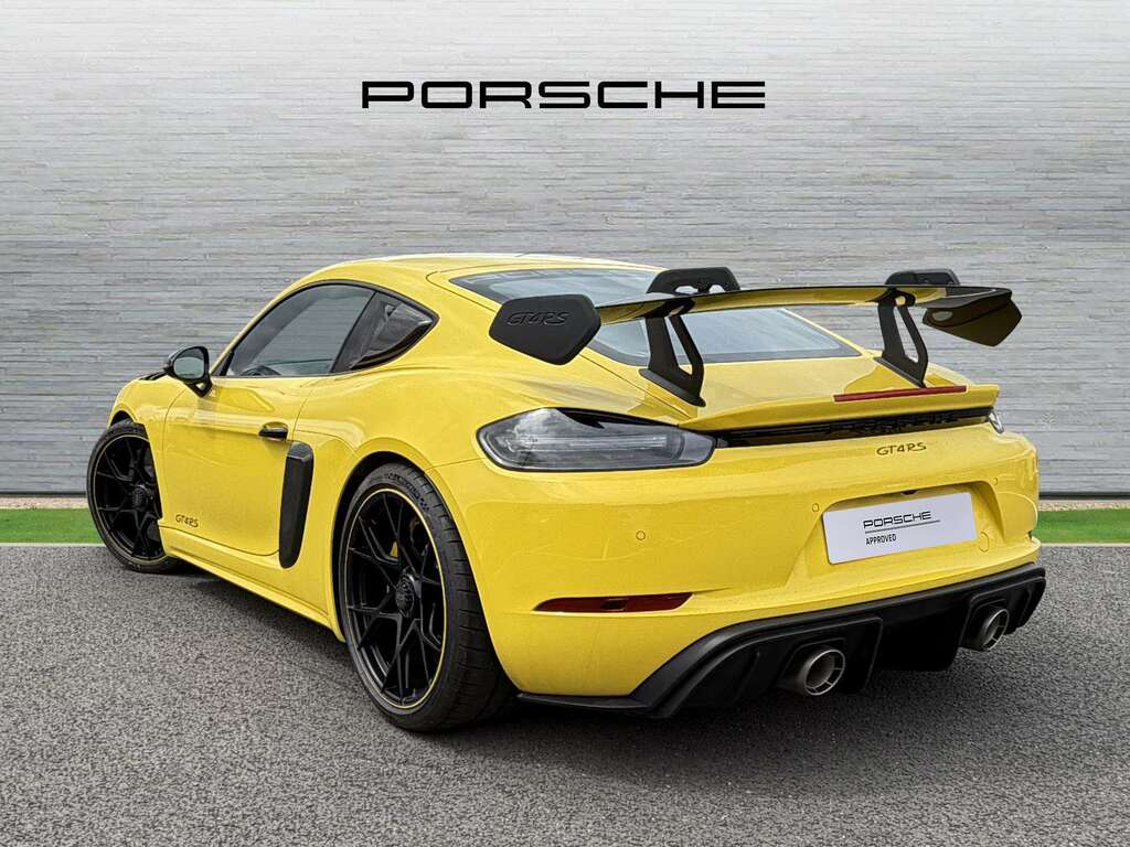 Porsche 718 Cayman Cayman Gt4 Rs S-a 2024 Yellow #4