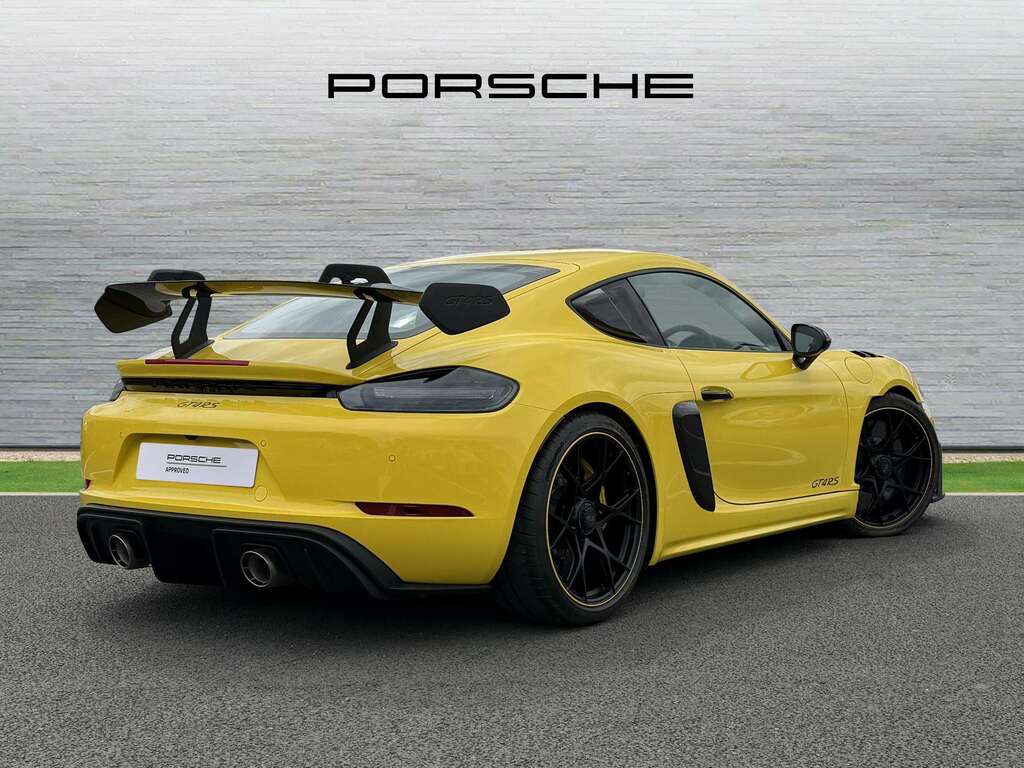 Porsche 718 Cayman Cayman Gt4 Rs S-a 2024 Yellow #3