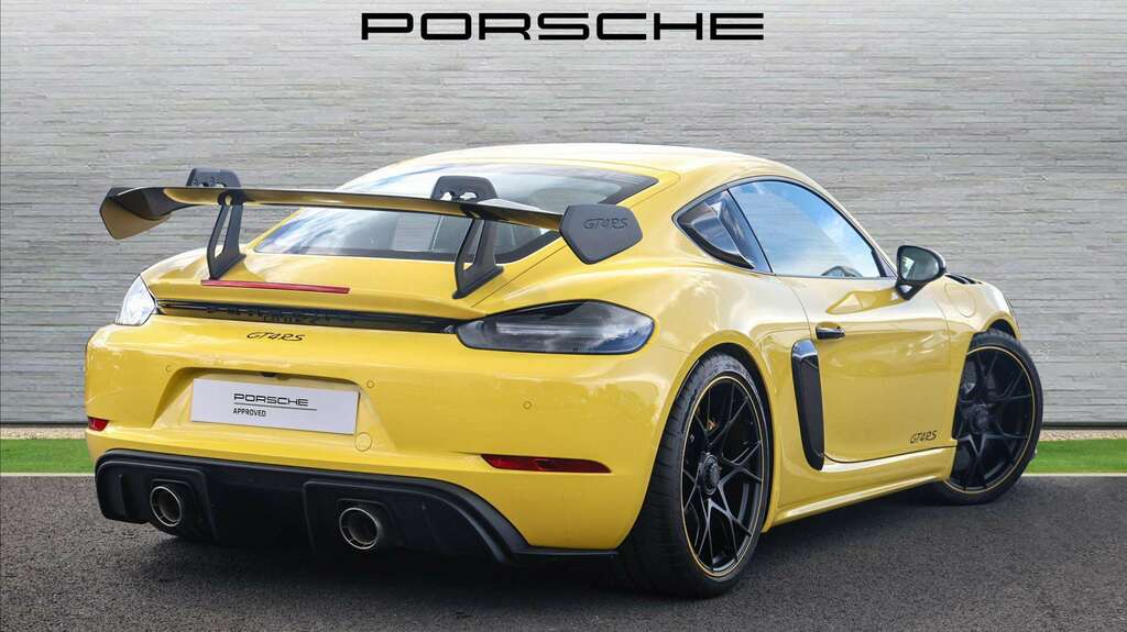 Porsche 718 Cayman Cayman Gt4 Rs S-a 2024 Yellow #3