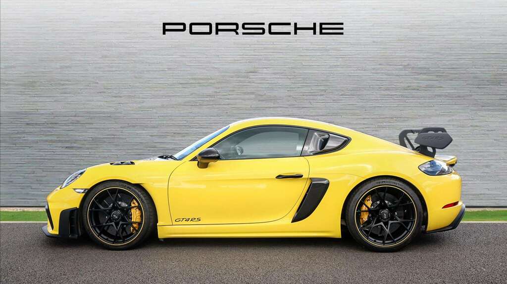Porsche 718 Cayman Cayman Gt4 Rs S-a 2024 Yellow #6
