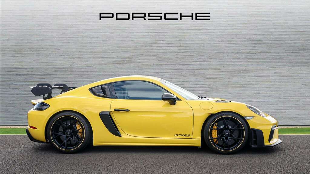 Porsche 718 Cayman Cayman Gt4 Rs S-a 2024 Yellow #5