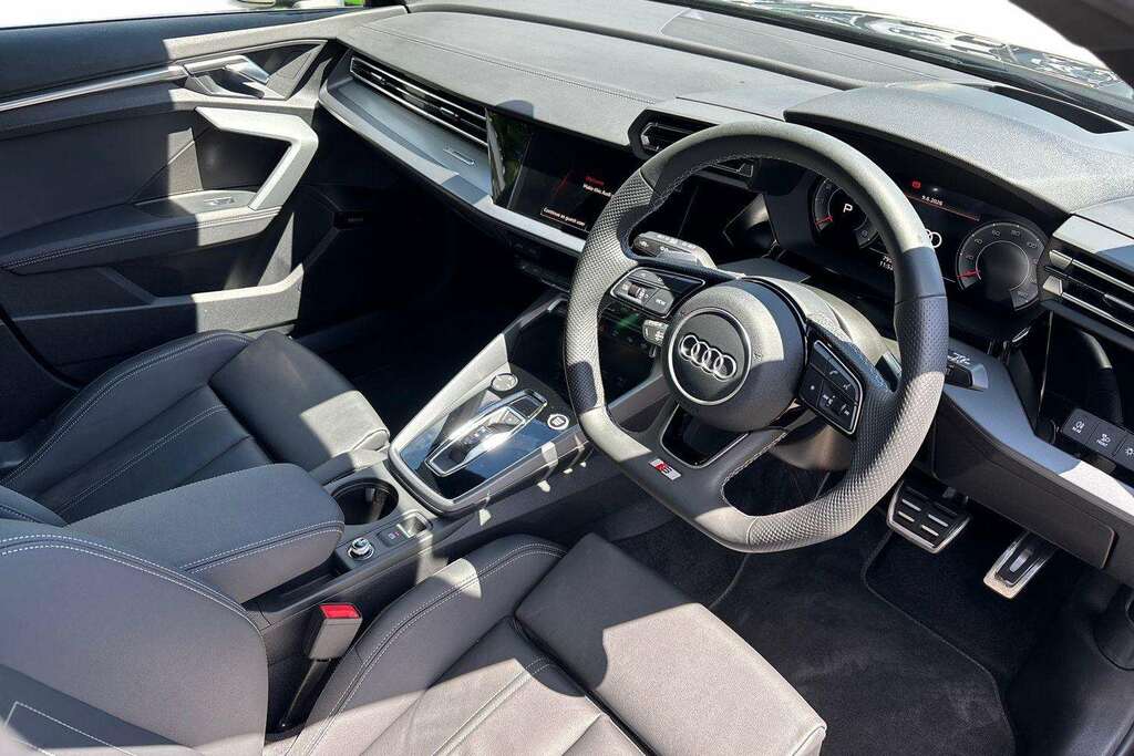Audi A3 1.5 Tfsi 150 S Line Tech Pack 2025 LL75UHC Black #5
