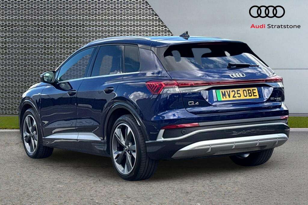Audi Q4 E Tron 250Kw 55 Quattro 82Kwh S Line Leather 2 MV25OBE Blue #3