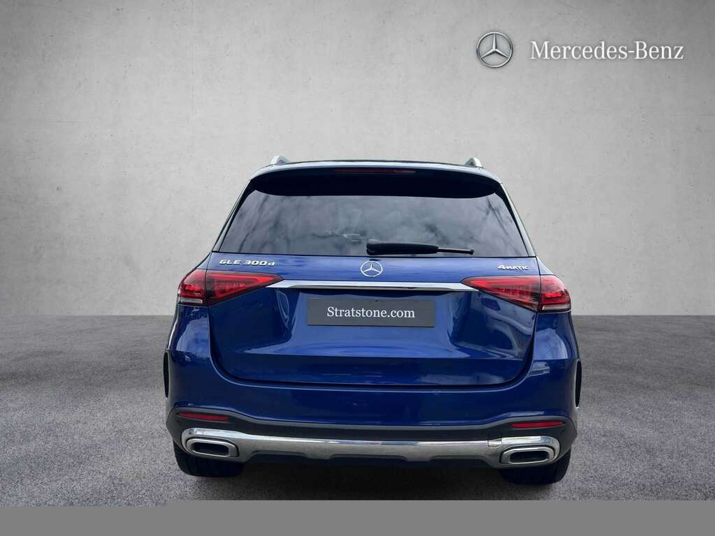 Mercedes-Benz GLE Class 300D 4Matic Amg Line Prem 9G-tronic 7 St 202 LM21TZK Blue #2