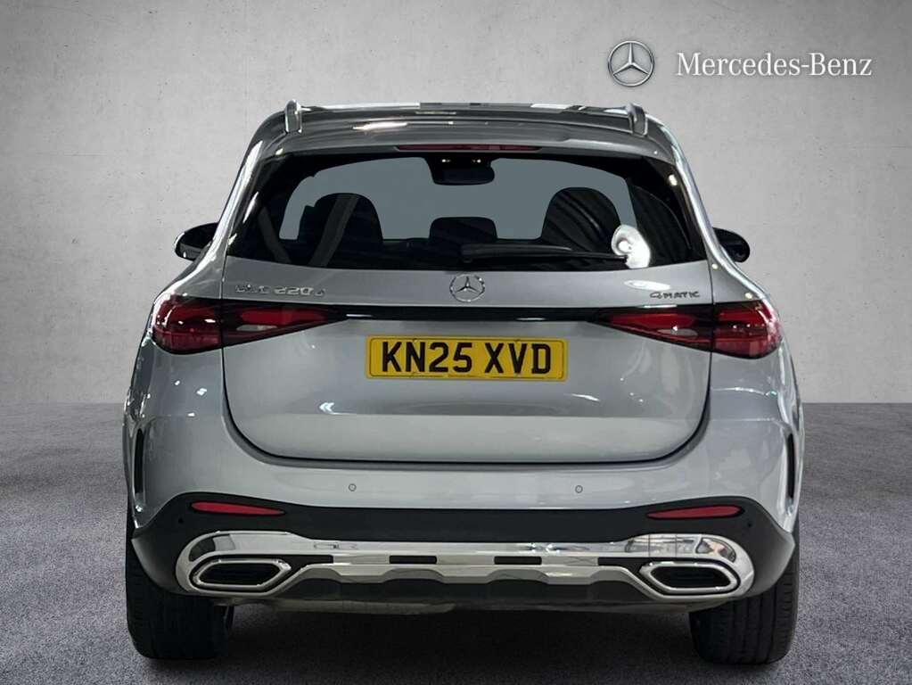 Mercedes-Benz GLC Class 220D 4Matic Amg Line 9G-tronic 2025 KN25XVD Silver #4
