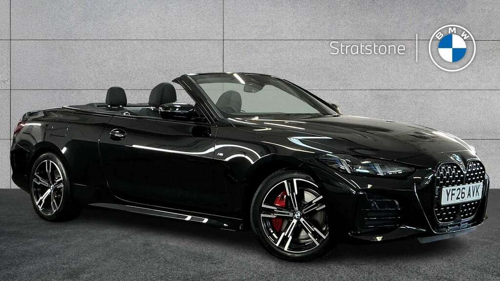 BMW 4 Series 420I M Sport Step 2026 Black