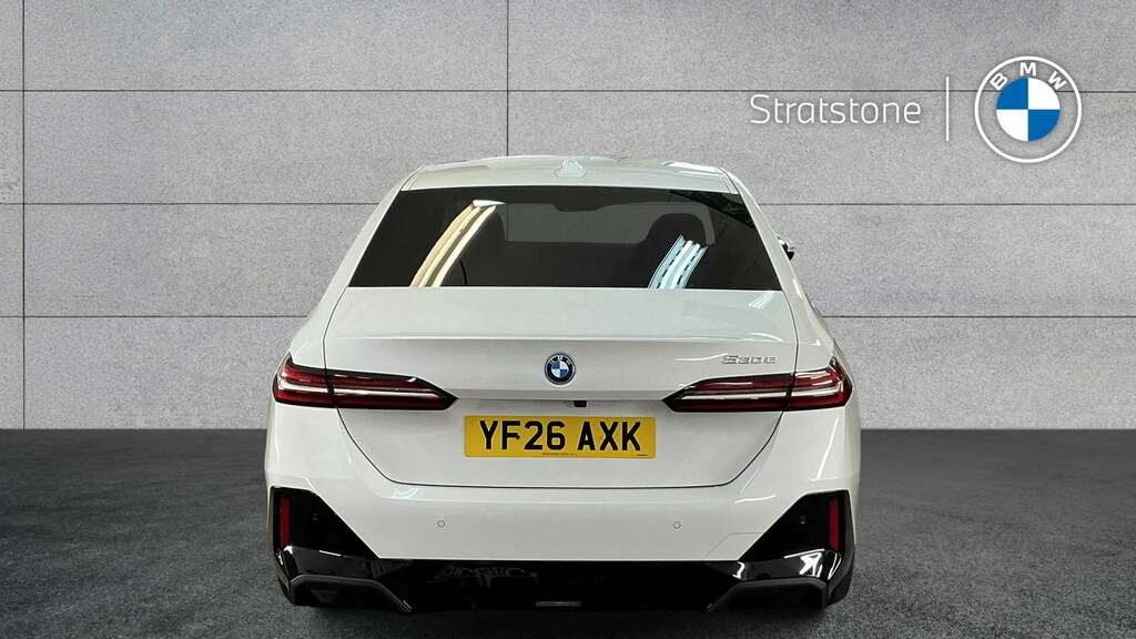 BMW 5 Series 530E M Sport 2026 YF26AXK White #5