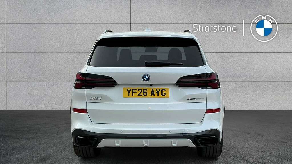 BMW X5 Xdrive50e M Sport 2026 YF26AYG White #4