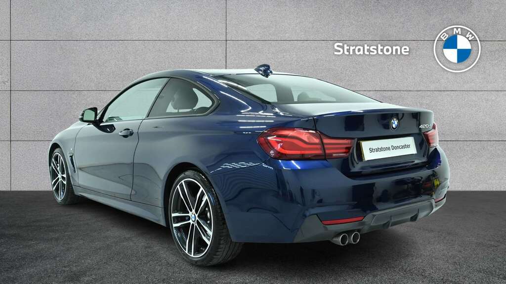 BMW 4 Series 420D 190 M Sport Professional Media 2 Blue