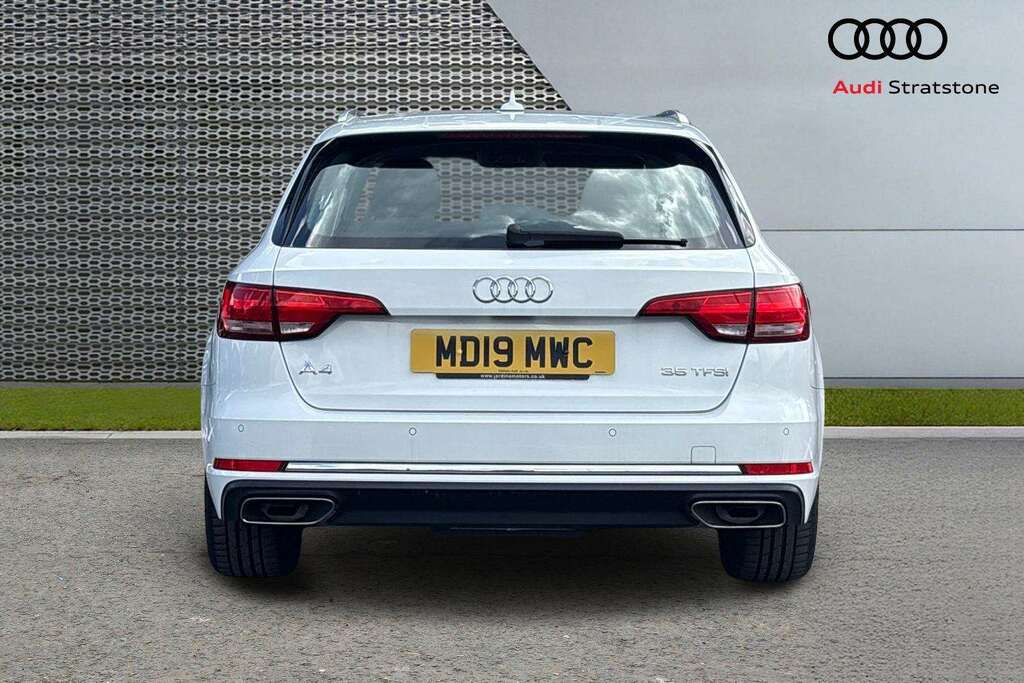 Audi A4 Avant Tfsi S Line Black Edition Mhev Red #7